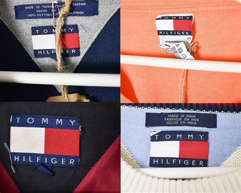 tommy hilfiger vintage tags.